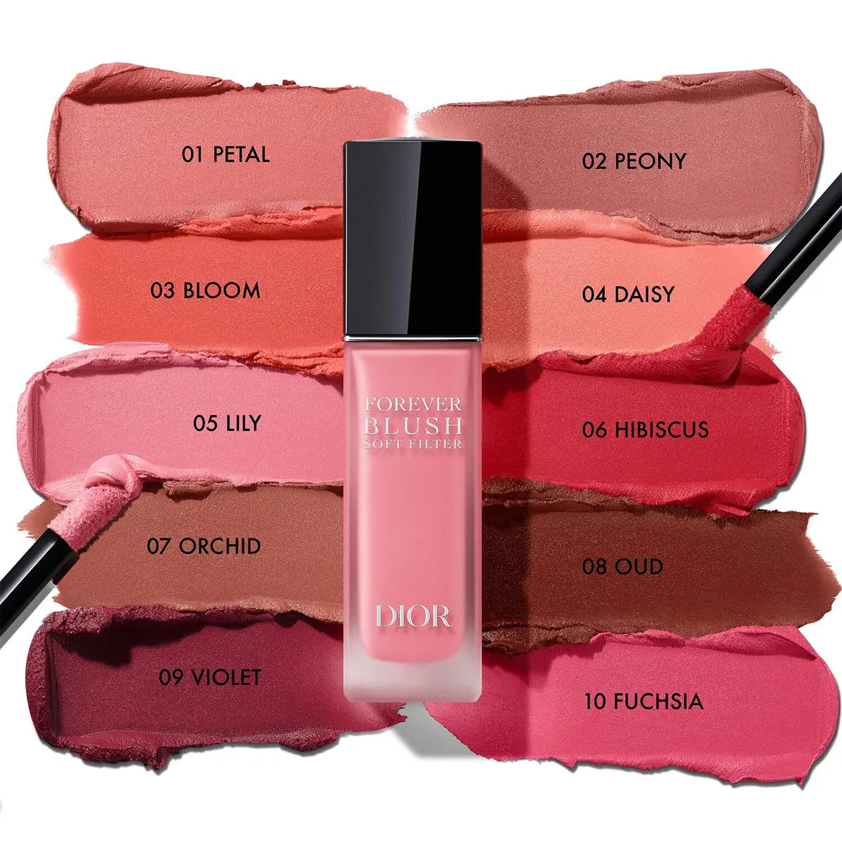DIOR FOREVER BLUSH SOFT FILTER 01 PETAL - 7