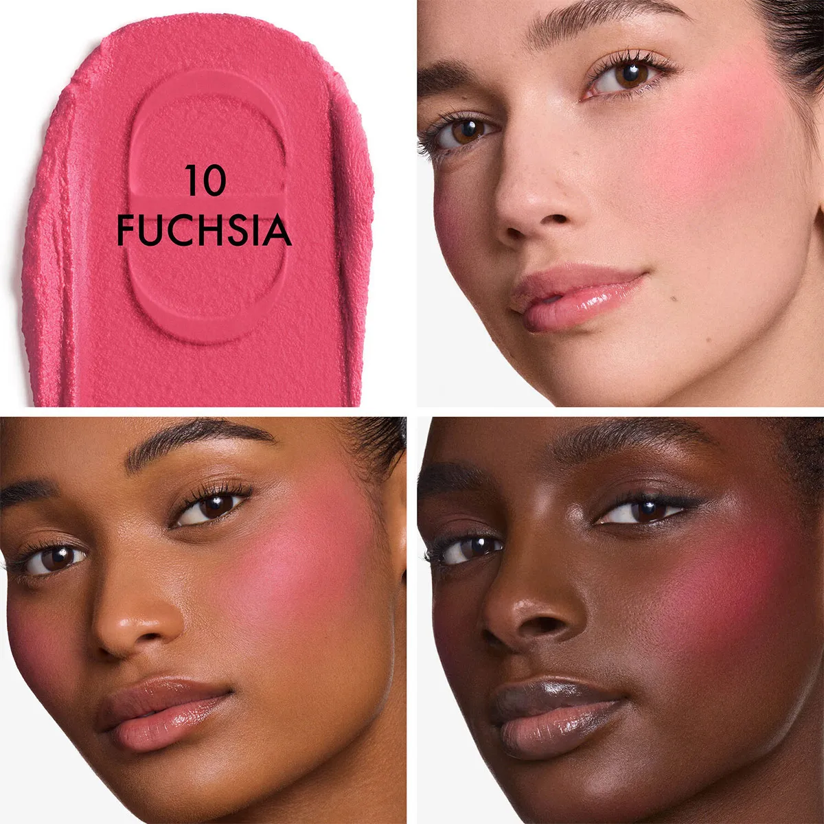 DIOR FOREVER BLUSH SOFT FILTER 10 FUCHSIA - 3