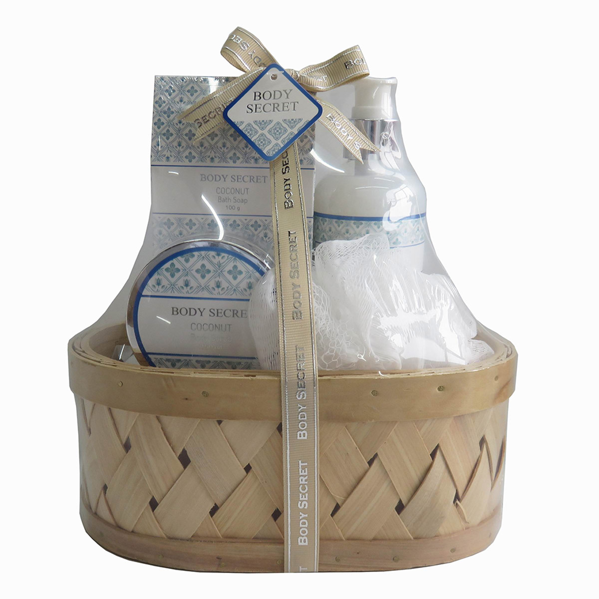 SET DUCHA BODY SECRET SANTORINI 150ML+100GR+250ML - 1