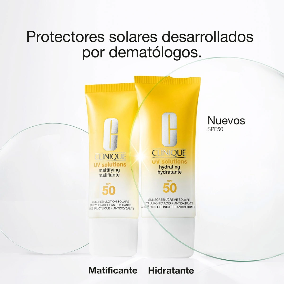 BLOQUEADOR SOLAR CLINIQUE UV SOL HIDRATANTE SPF 50 40 ML - 4