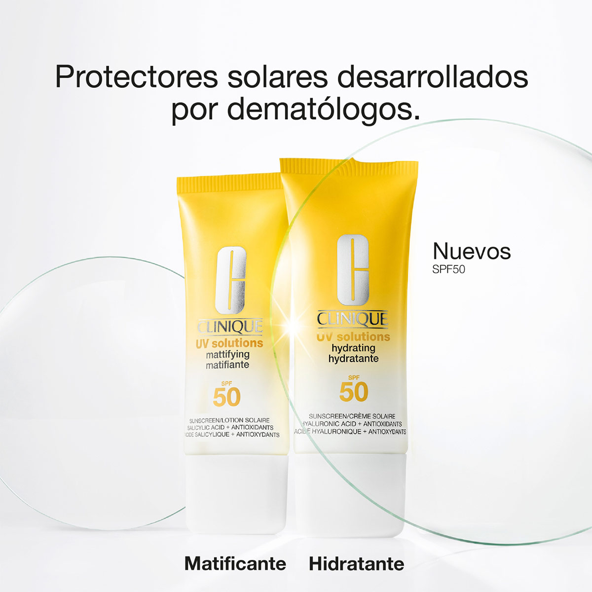 BLOQUEADOR SOLAR CLINIQUE UV SOL MATIFICANTE SPF 50 40 ML - 4