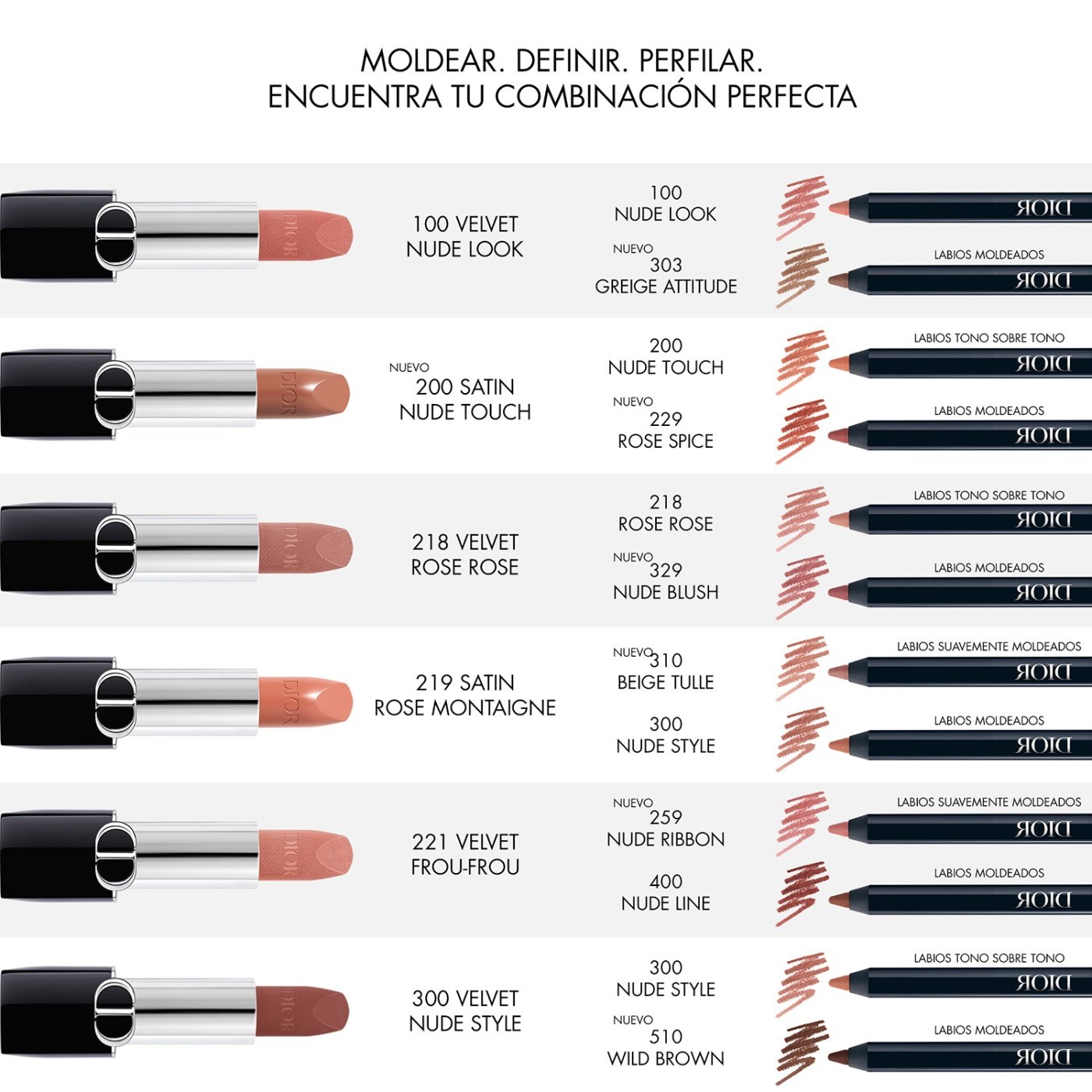 DELINEADOR DIOR DE LABIOS ROUGE DIOR CONTOUR 400 - 4