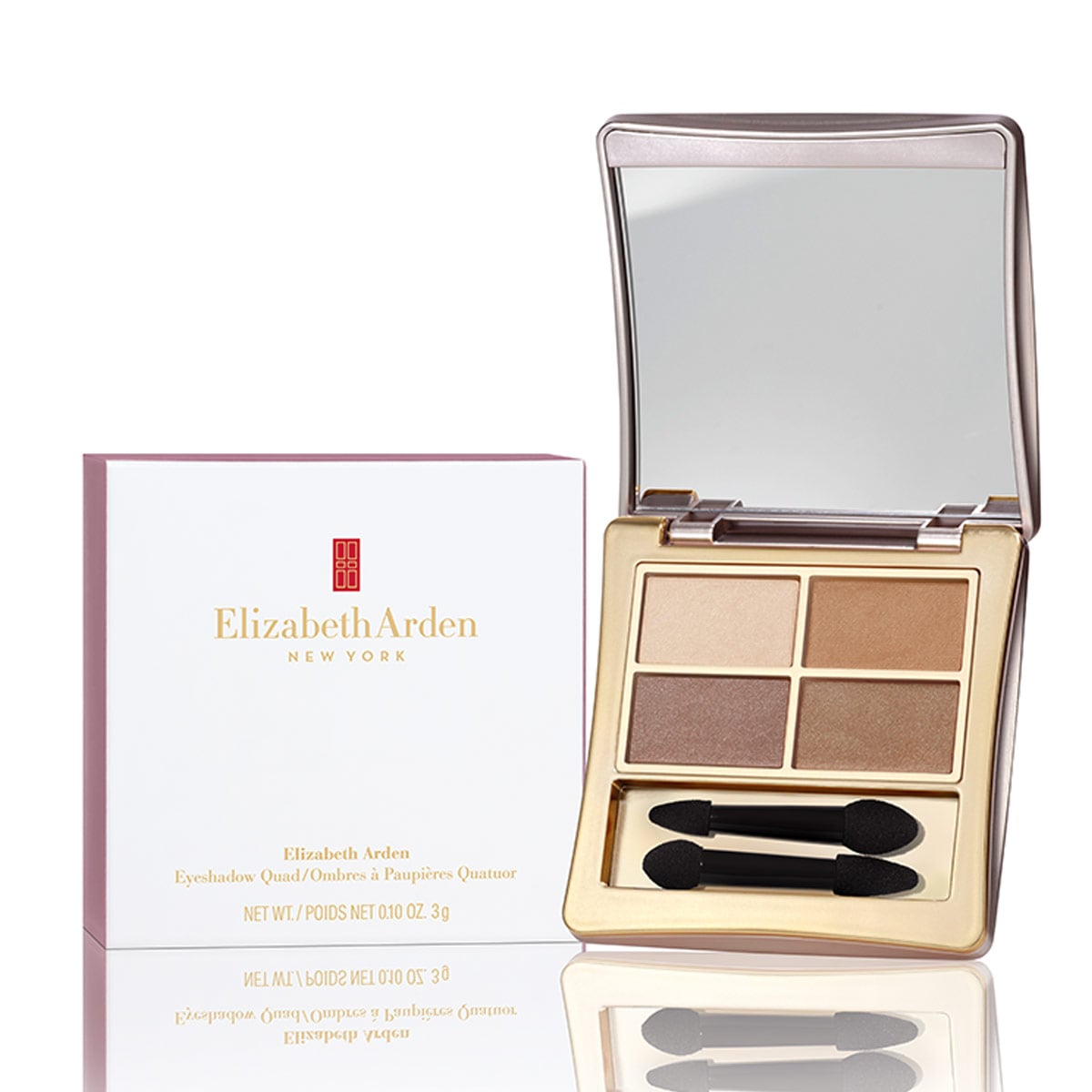PALETA DE SOMBRAS ELIZABETH ARDEN EYESHADOW QUAD-SHADE OH SO NEUTRAL - 2