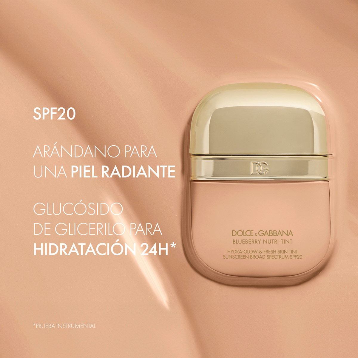 BASE DOLCE&GABBANA BLUEBERRY NUTRI-TINT 6W SPF20 30 ML - 5