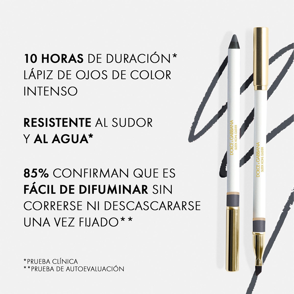 DELINEADOR DE OJOS DOLCE&GABBANA SLEEK KOHL GLIDER EYE PENCIL 02 ESPRESSO BROWN 1.2G - 6