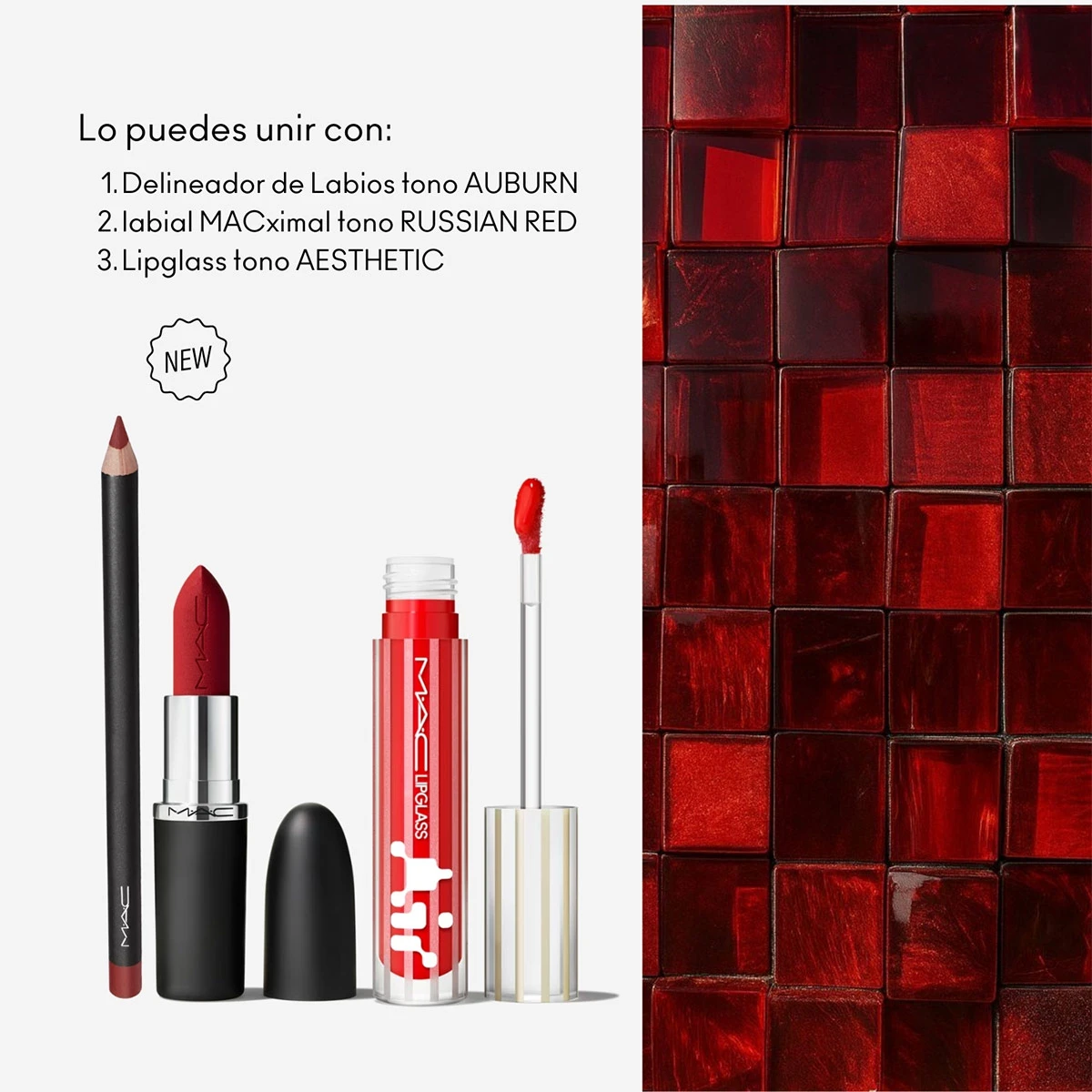 DELINEADOR DE LABIOS MAC GREIGE - 3
