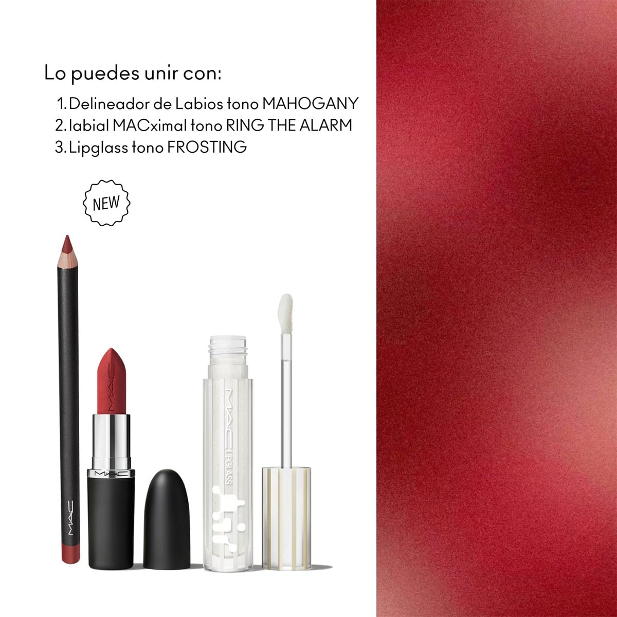 DELINEADOR DE LABIOS MAC MAHOGANY - 3