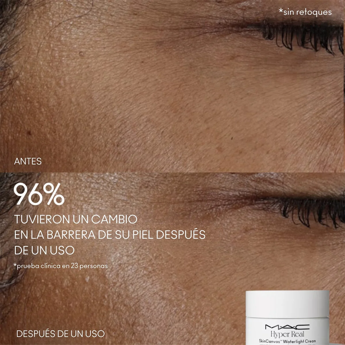 CREMA HIDRATANTE HYPER REAL SKINCANVAS WATERLIGHT 50 ML - 3