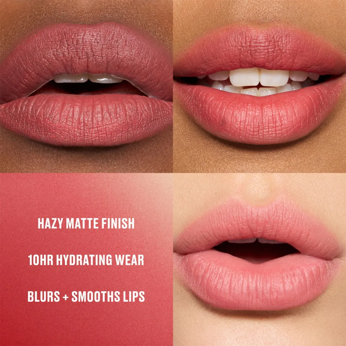 LABIAL MAC POWDER KISS HAZY MATTE BRICKTROUGH - 3