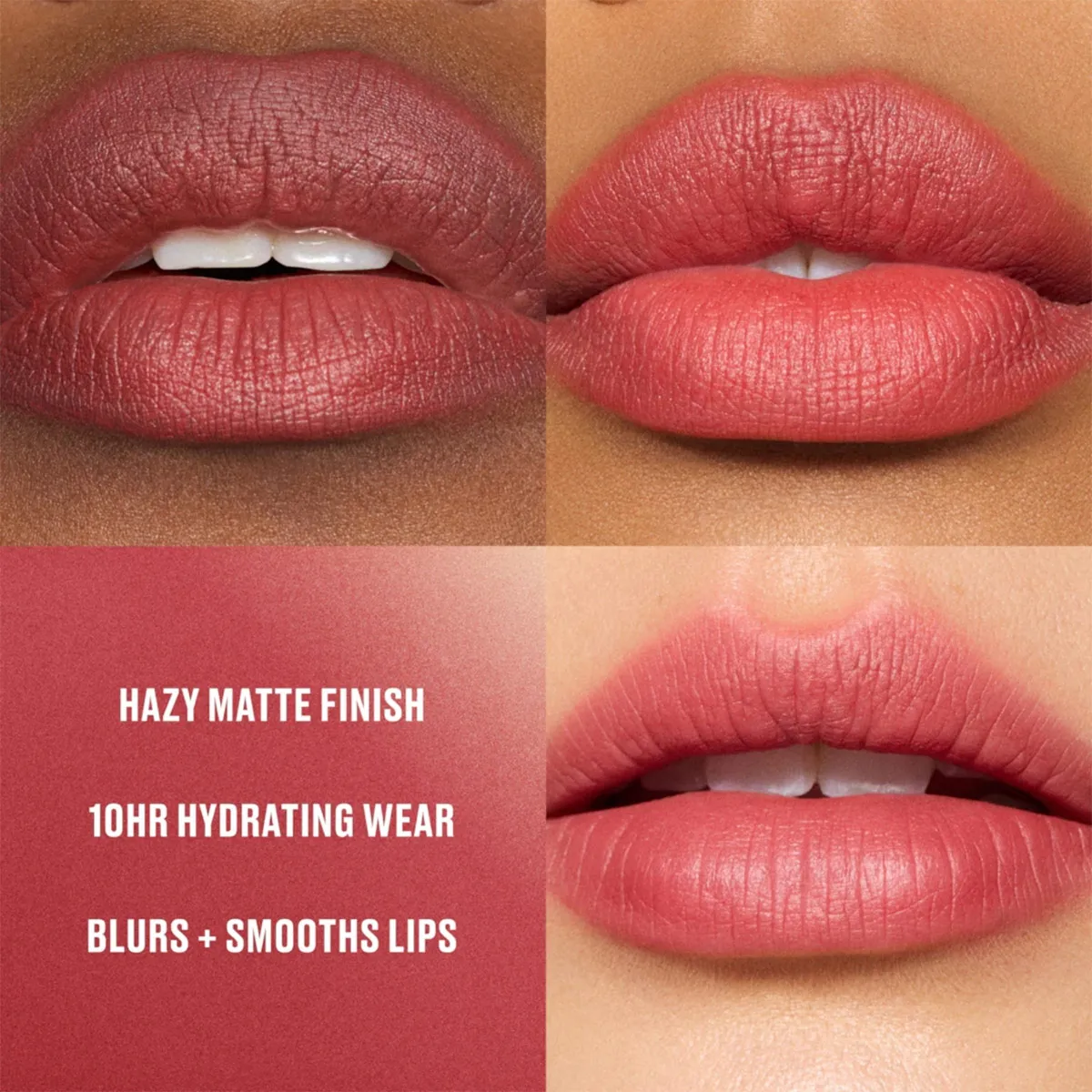 LABIAL MAC POWDER KISS HAZY MATTE BUZZ - 3