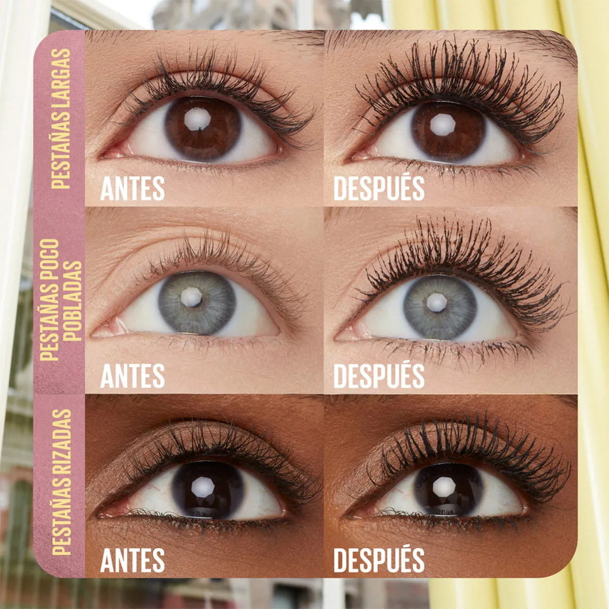MÁSCARA DE PESTAÑAS LAVABLE MAYBELLINE COLOSSAL BUBBLE VERY BLACK - 5