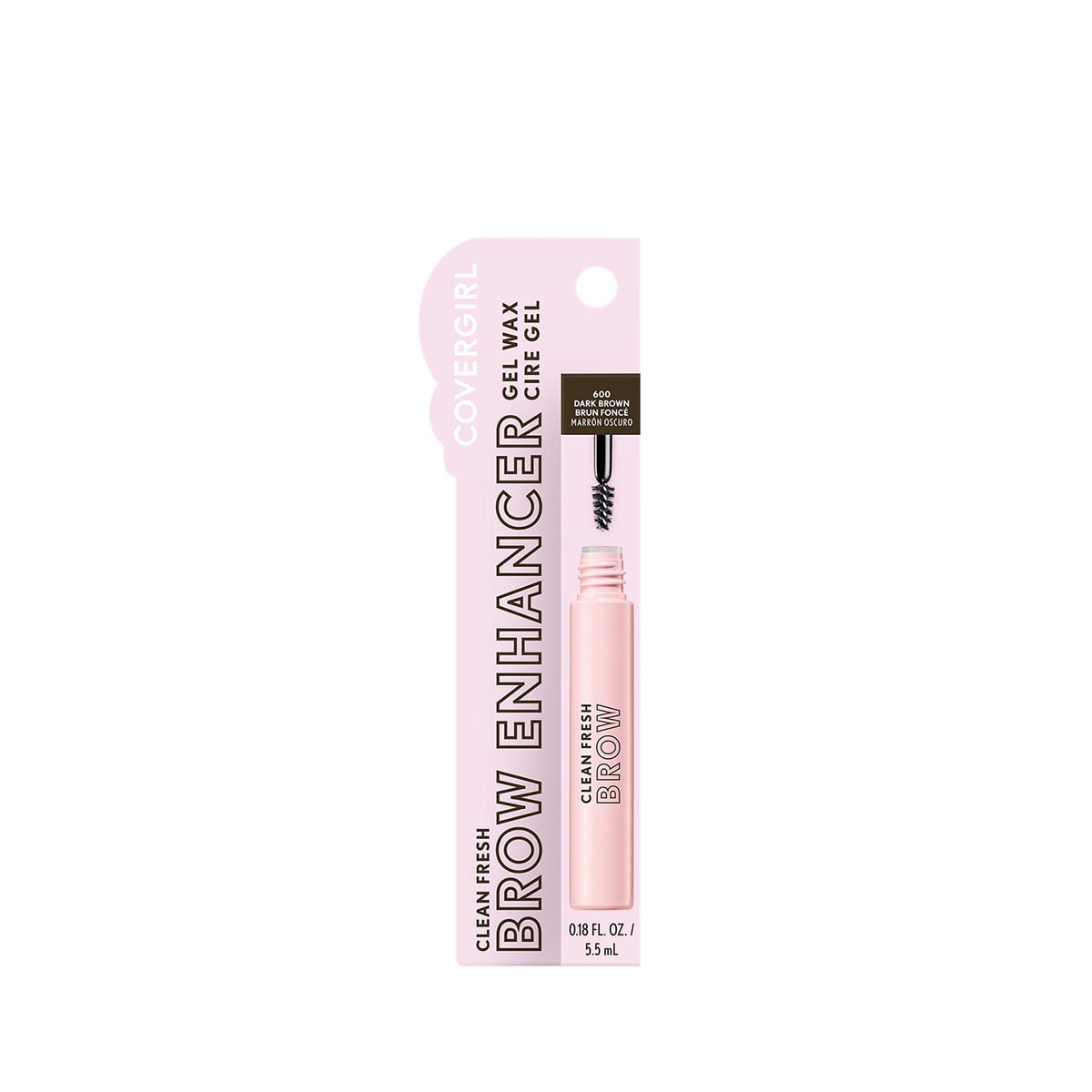 GEL DE CEJAS COVERGIRL CLEAN FRESH BROW ENHANCER DARK BROWN - 3
