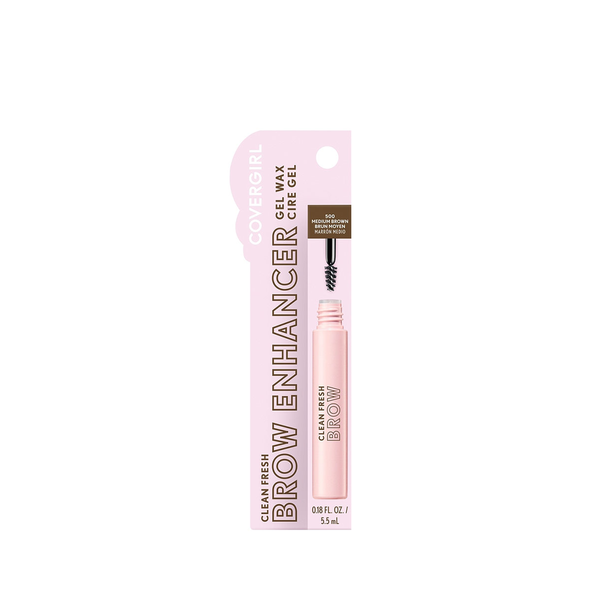 GEL DE CEJAS COVERGIRL CLEAN FRESH BROW ENHANCER MEDIUM BROWN - 3