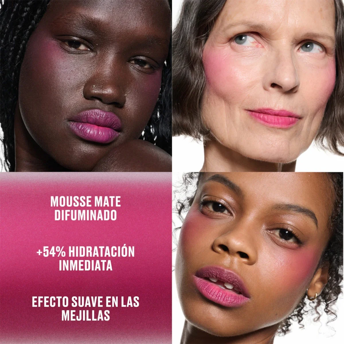 MOUSSE PARA LABIOS Y MEJILLAS MAC POWDER KISS MAKE IT FASHUN! - 2
