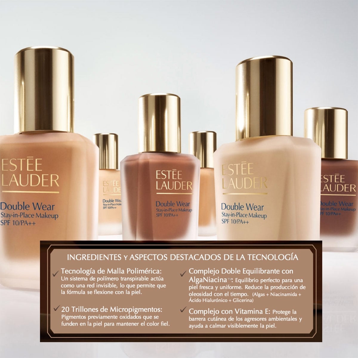 BASE ESTEE LAUDER DOUBLEWEAR SPF10 2C2 - 5