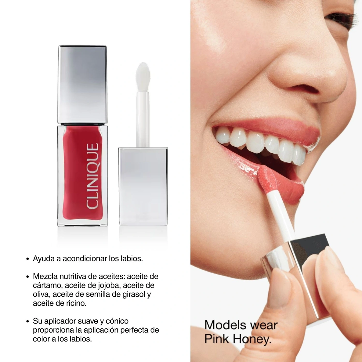 SET LIP COMBO CLINIQUE PINK HONEY - 8
