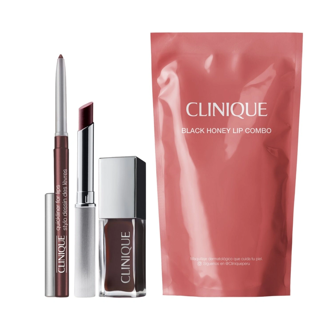 SET LIP COMBO CLINIQUE BLACK HONEY - 1