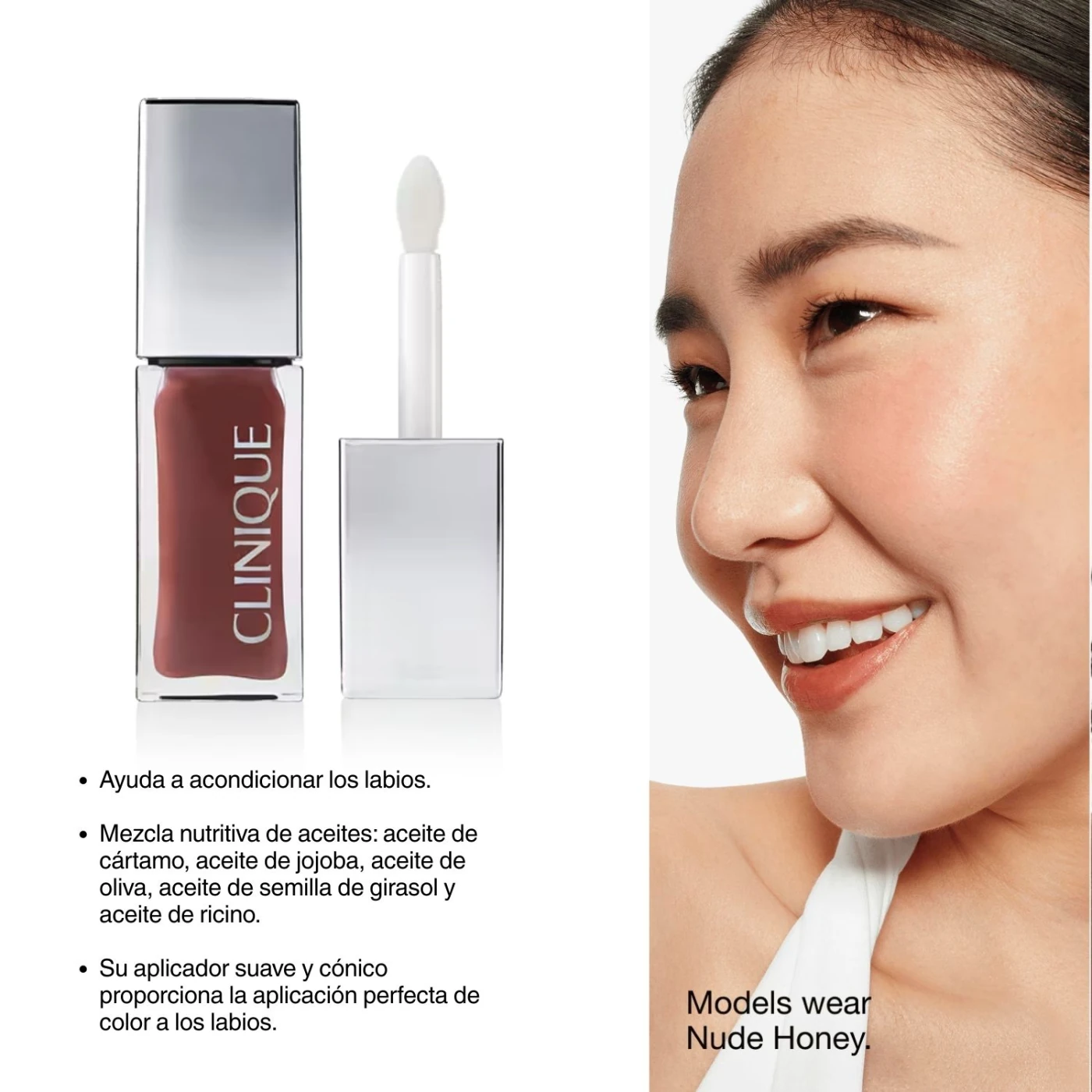 SET LIP COMBO CLINIQUE NUDE HONEY - 8