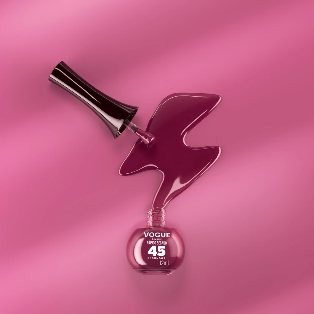 PACK VOGUE: ESMALTE SECADO RÁPIDO BESO PICANTE + BRILLO - 4