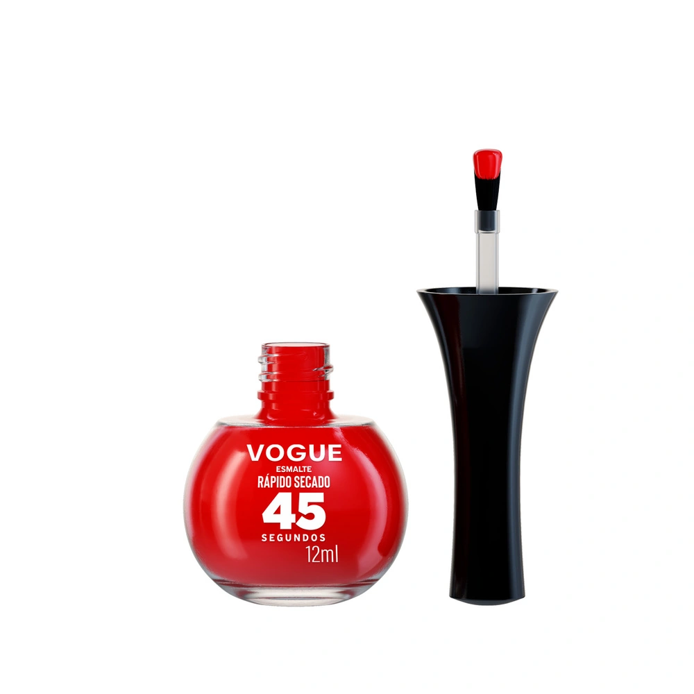 PACK VOGUE: ESMALTE SECADO RÁPIDO FUEGO PURO + BRILLO - 3