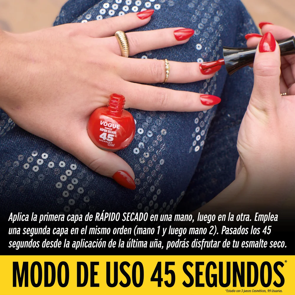PACK VOGUE: ESMALTE SECADO RÁPIDO GLACIAR INMENSO + BRILLO - 8