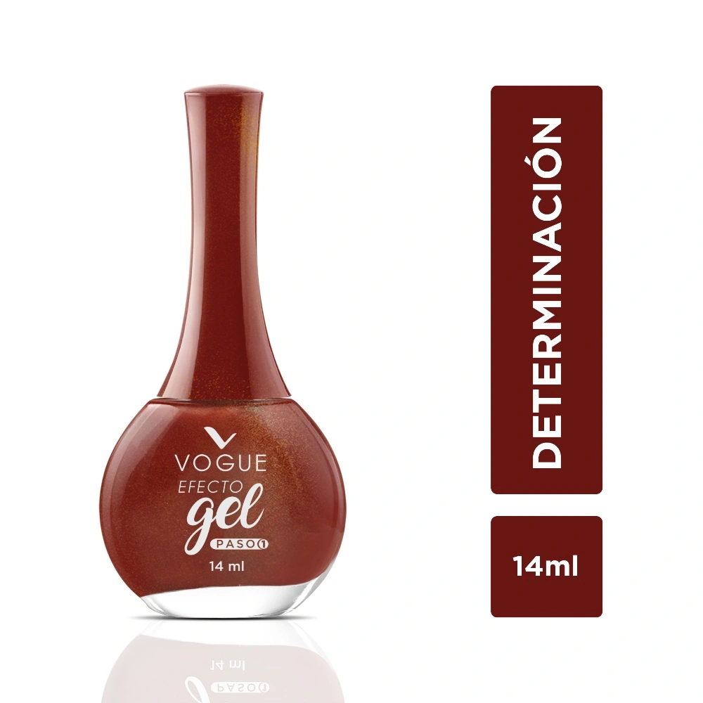 PACK VOGUE: ESMALTE GEL TONO DETERMINACION  + BRILLO DIAMANTE - 2