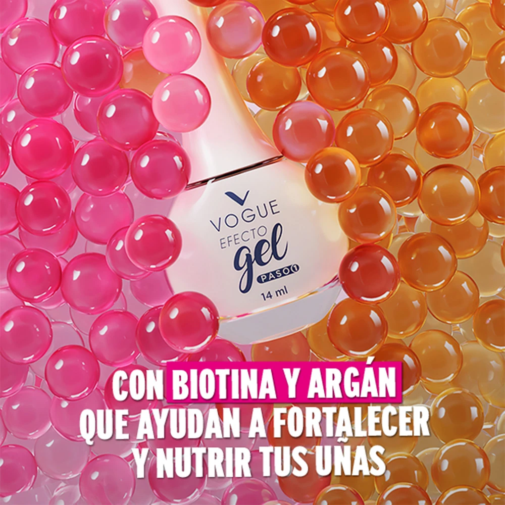PACK VOGUE: ESMALTE GEL TONO ATACAMA  + BRILLO DIAMANTE - 6