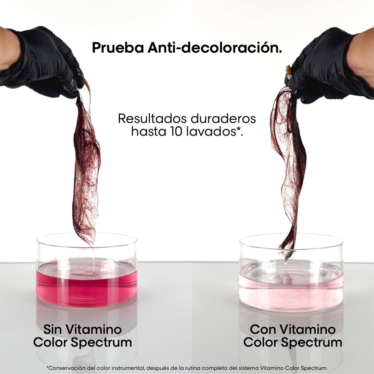 SET LOREAL PROFESSIONNEL VITAMINO COLOR SPECTRUM: SHAMPOO 300ML + SERUM 50ML + REGALO TERMO - 7