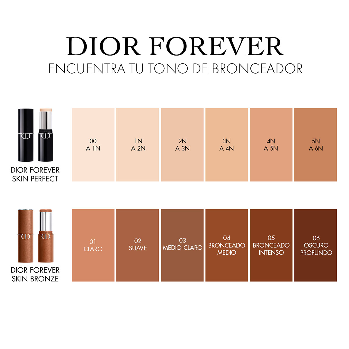 BRONCEADOR EN BARRA DIOR FOREVER SKIN BRONZE - 04 MEDIUM TAN 8GR - 7