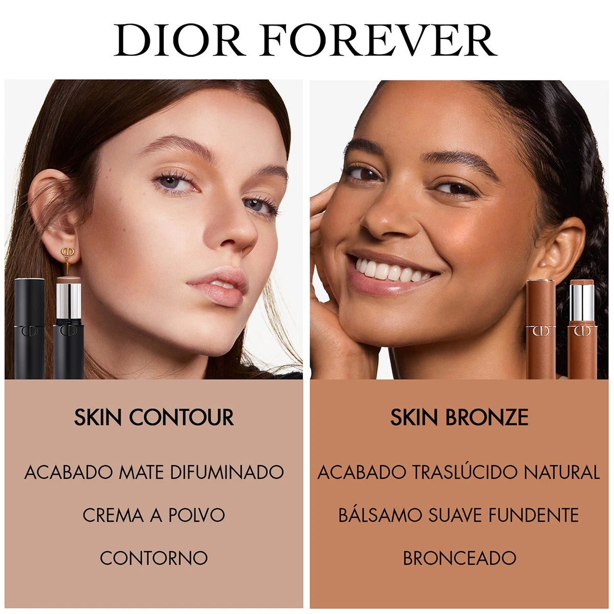BRONCEADOR EN BARRA DIOR FOREVER SKIN BRONZE - 04 MEDIUM TAN 8GR - 8