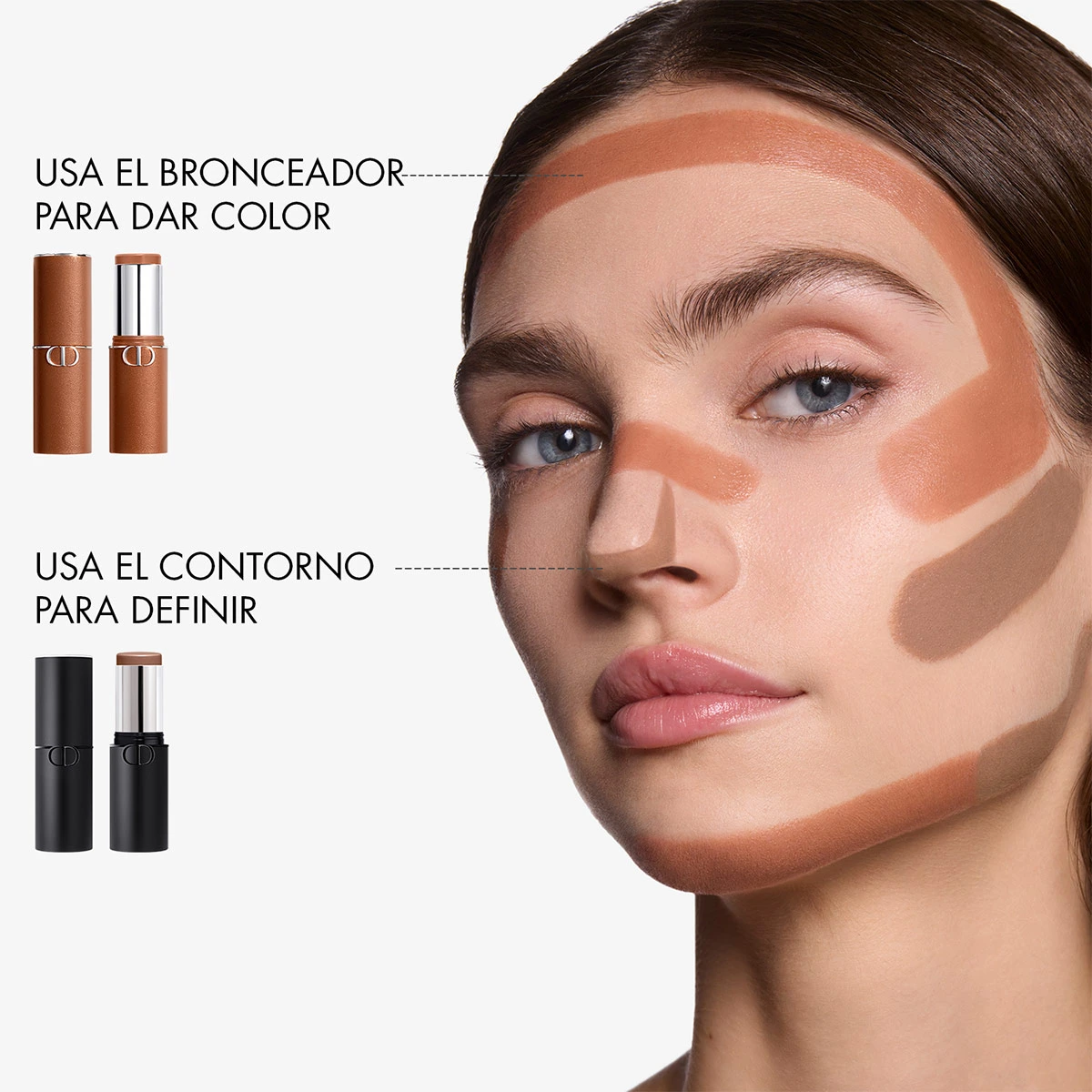BRONCEADOR EN BARRA DIOR FOREVER SKIN BRONZE - 04 MEDIUM TAN 8GR - 9