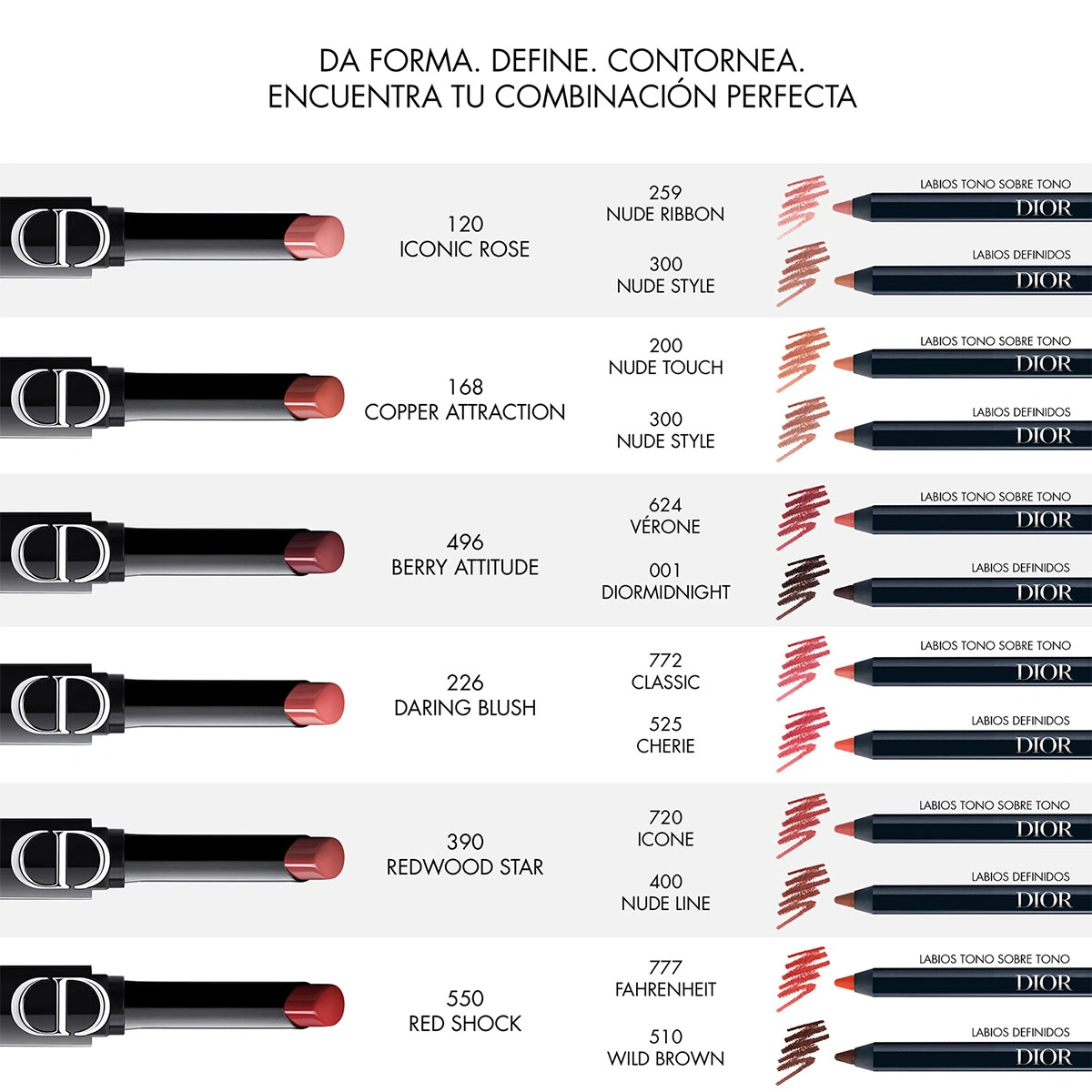 LABIAL EN BARRA DIOR ON STAGE ROUGE SHINE 425 WILD ROSEWOOD 2,2GR - 7