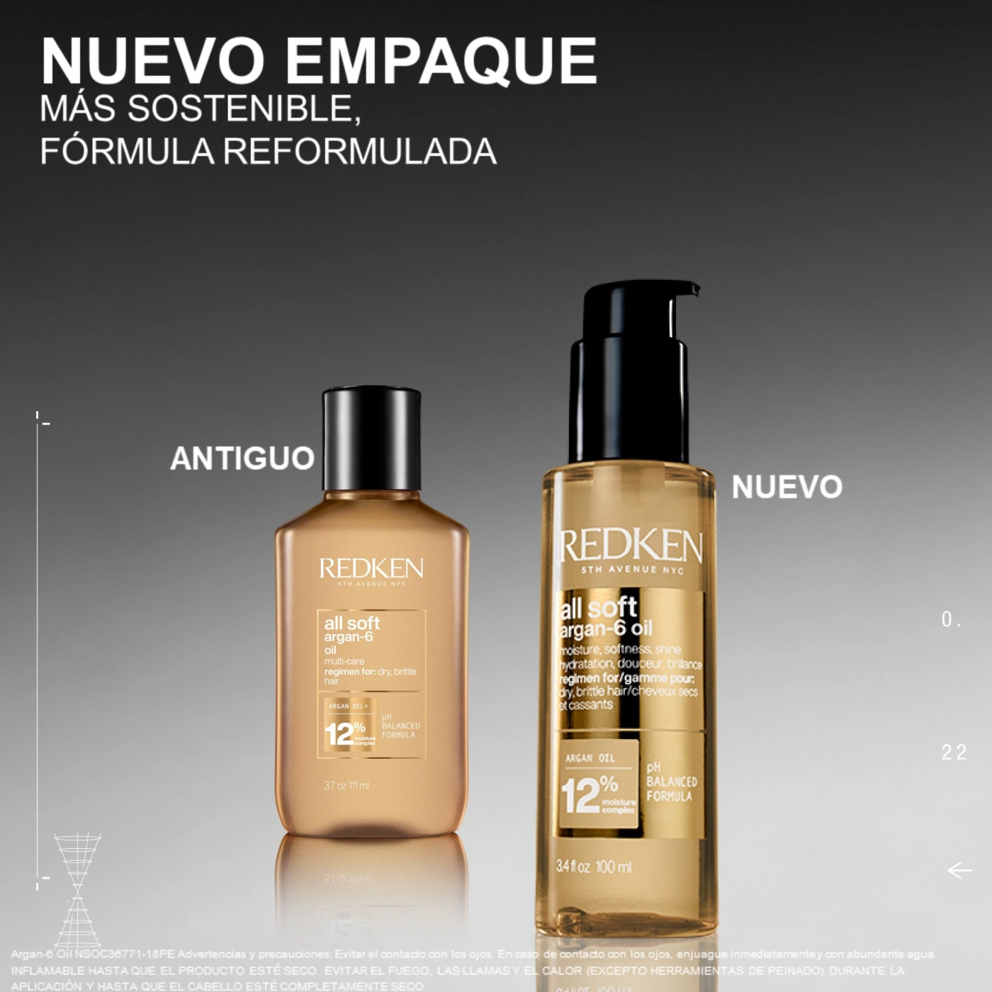 ACEITE DE ARGÁN REDKEN ALL SOFT 100ML - 6