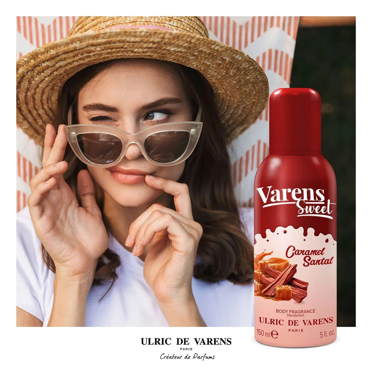FRAGANCIA ULRIC DE VARENS SWEET CARAMEL SANDELHOLZ MUJER 150ML - 3