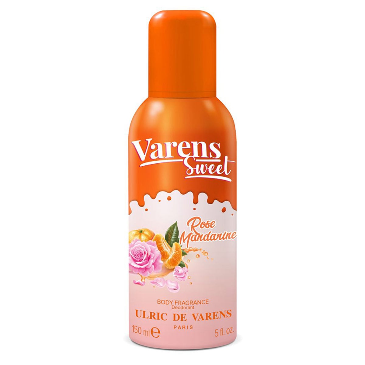FRAGANCIA ULRIC DE VARENS SWEET ROSE MANDARINE MUJER 150ML - 1