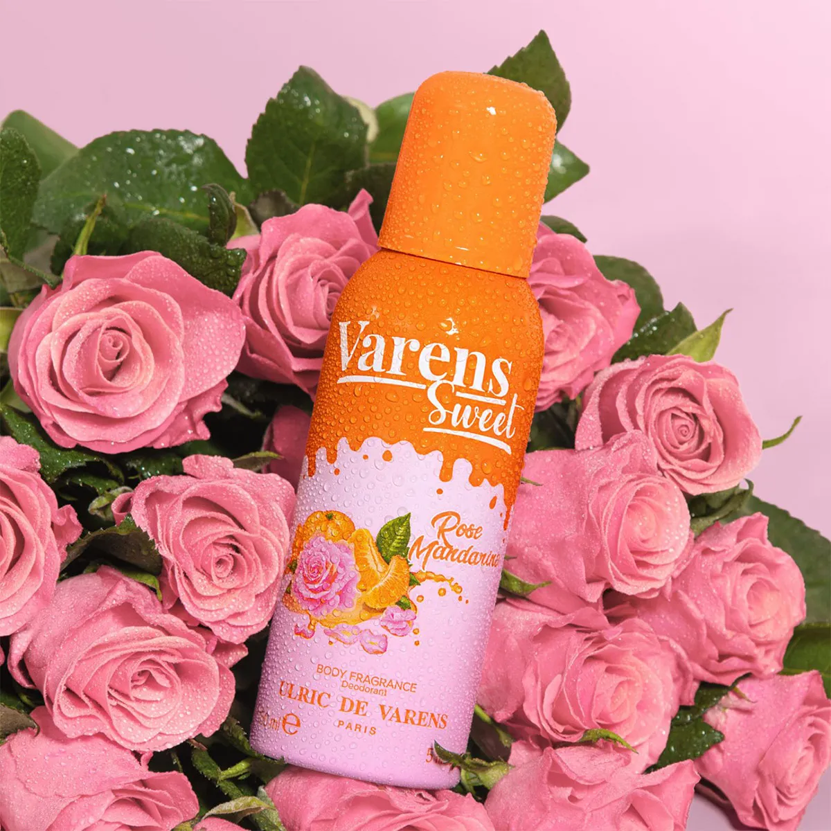 FRAGANCIA ULRIC DE VARENS SWEET ROSE MANDARINE MUJER 150ML - 4