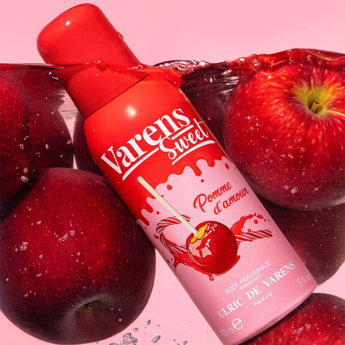 FRAGANCIA ULRIC DE VARENS SWEET POMME D' AMOUR MUJER 150ML - 4