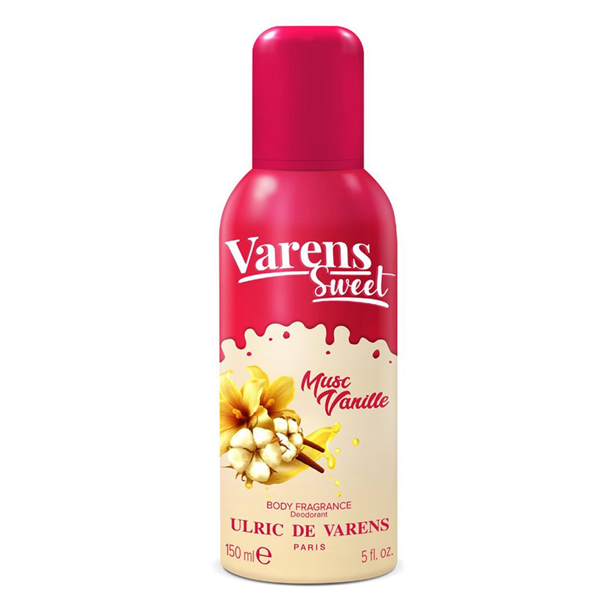 FRAGANCIA ULRIC DE VARENS SWEET MUSC VANILLE MUJER 150ML - 1