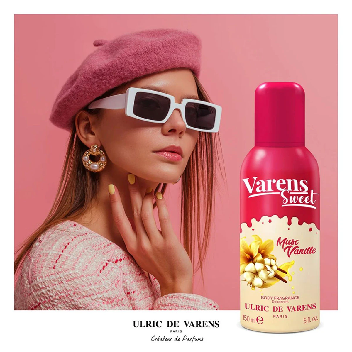 FRAGANCIA ULRIC DE VARENS SWEET MUSC VANILLE MUJER 150ML - 3