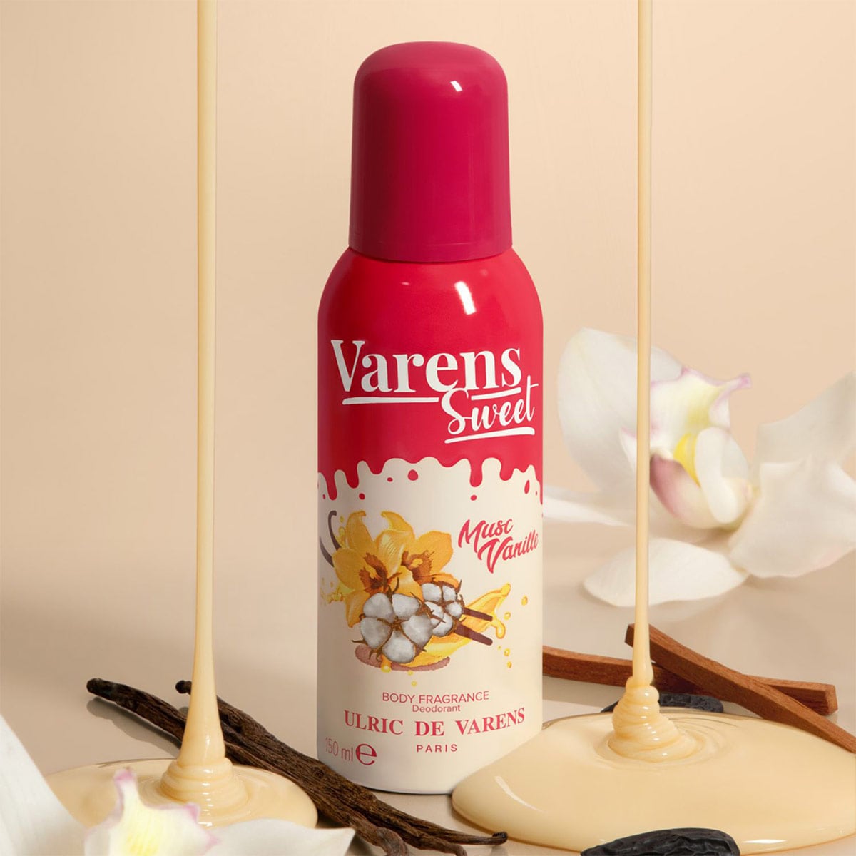FRAGANCIA ULRIC DE VARENS SWEET MUSC VANILLE MUJER 150ML - 4