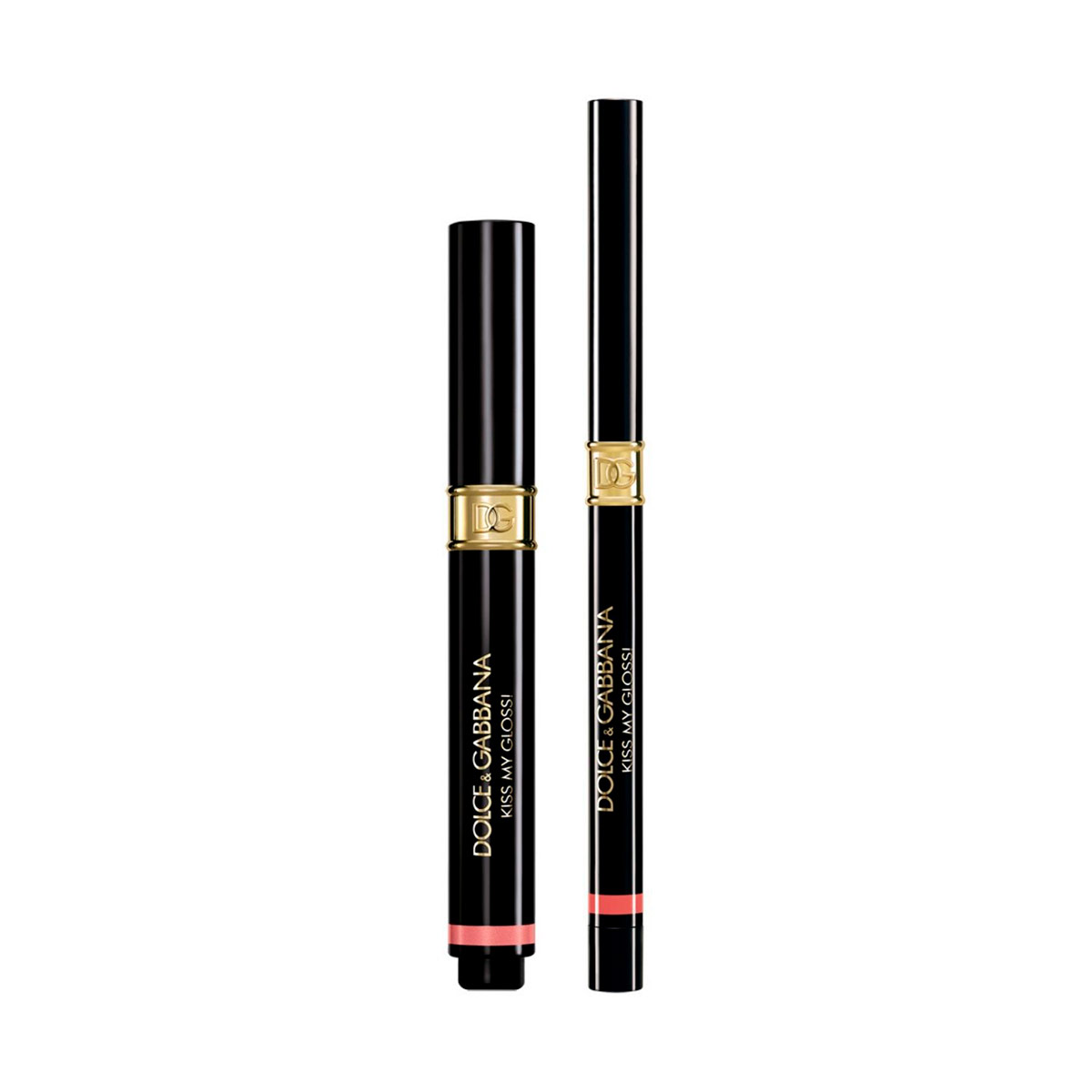 SET LABIAL DOLCE&GABBANA KISS MY GLOSS! BRILLO Y DELINEADOR LABIAL 01 WHISPER - 1