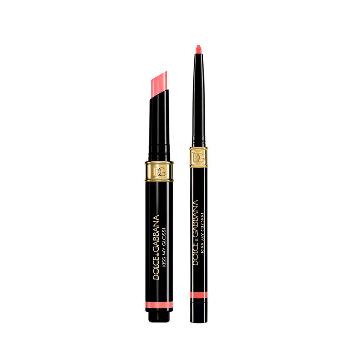 SET LABIAL DOLCE&GABBANA KISS MY GLOSS! BRILLO Y DELINEADOR LABIAL 01 WHISPER - 2