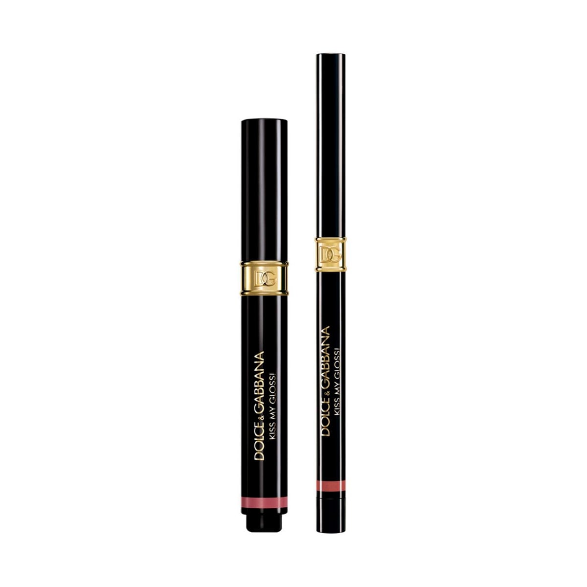 SET LABIAL DOLCE&GABBANA KISS MY GLOSS! BRILLO Y DELINEADOR LABIAL 02 GIGGLE - 1