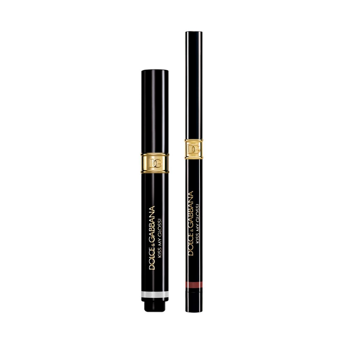 SET LABIAL DOLCE&GABBANA KISS MY GLOSS! BRILLO Y DELINEADOR LABIAL 04 GOSSIP - 1