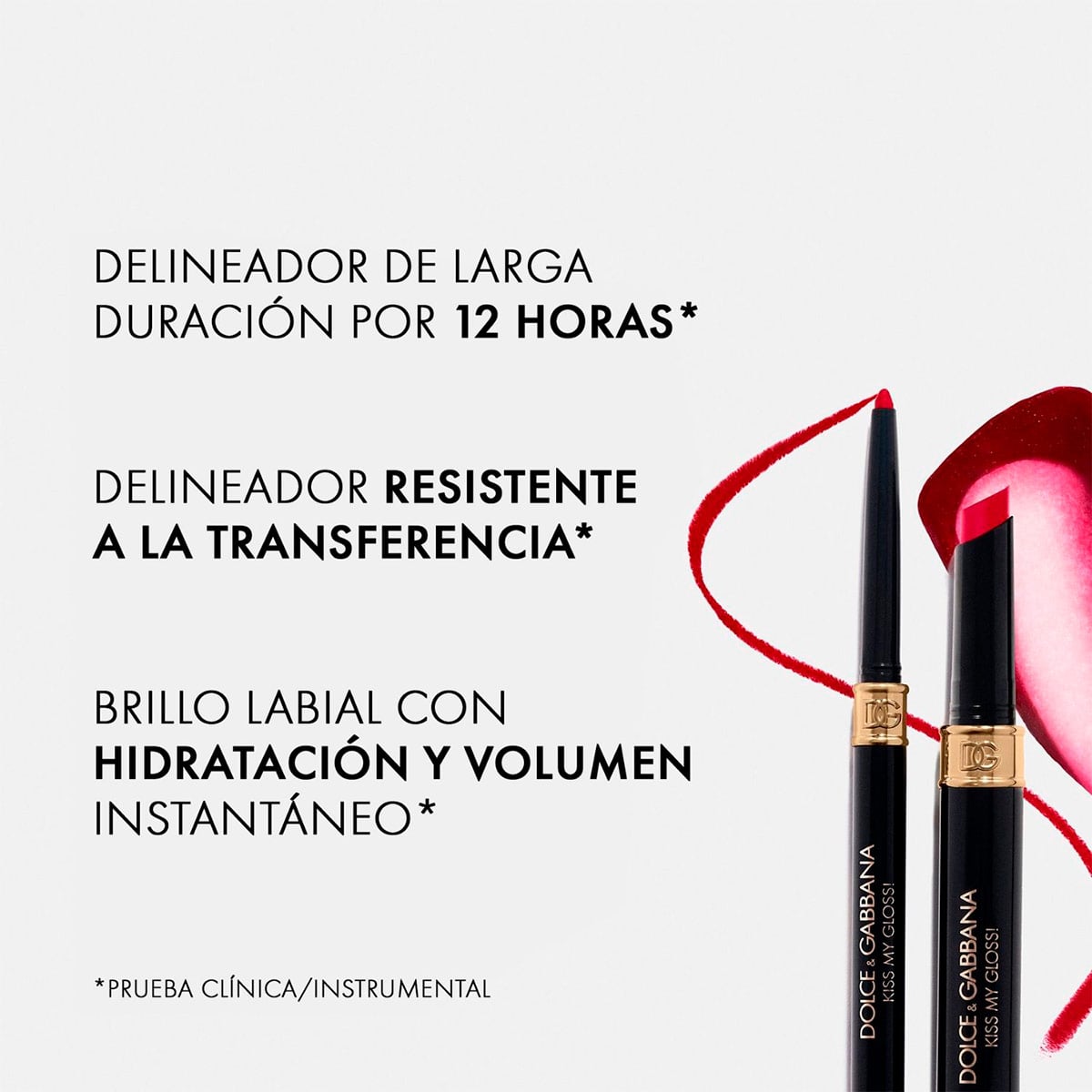 SET LABIAL DOLCE&GABBANA KISS MY GLOSS! BRILLO Y DELINEADOR LABIAL 04 GOSSIP - 4
