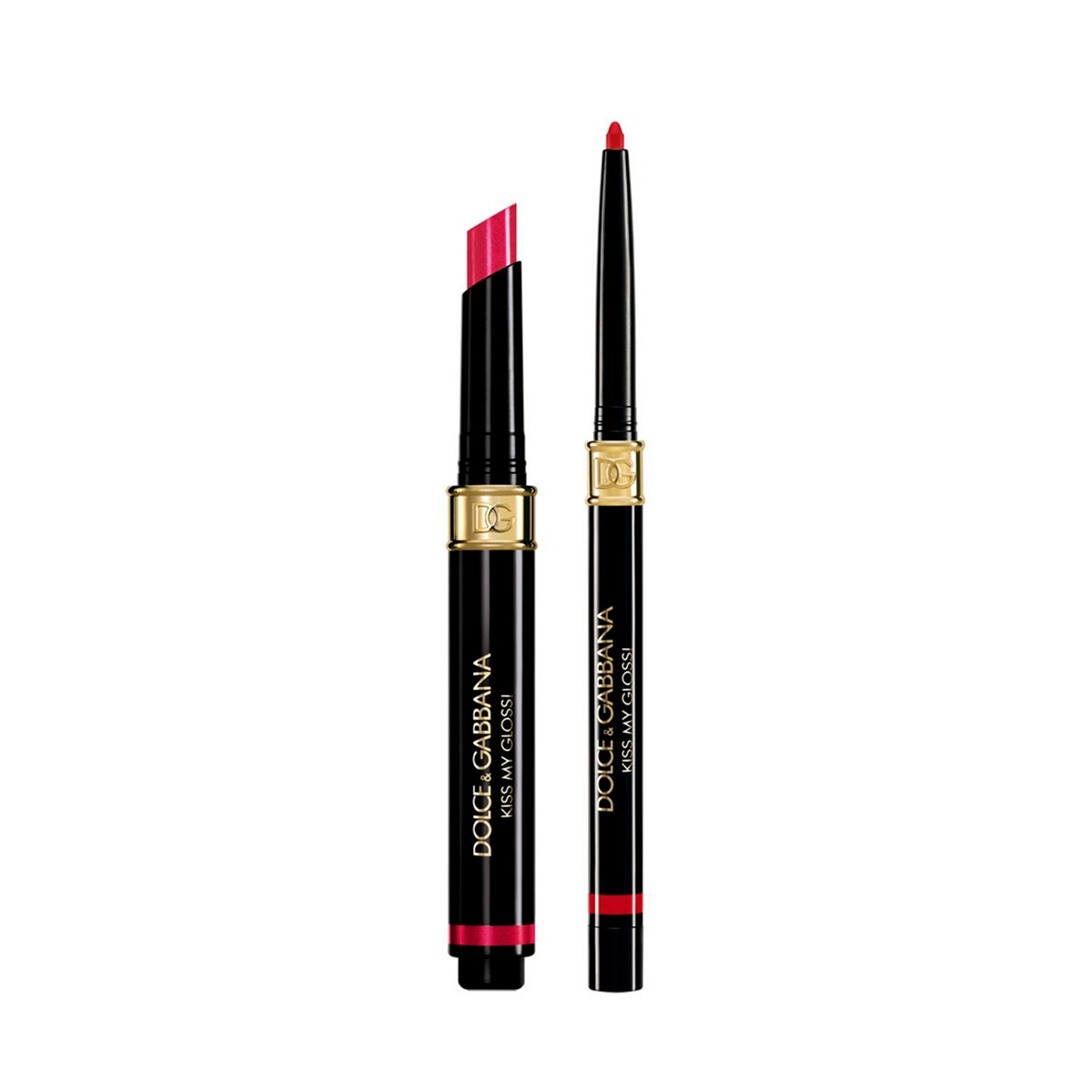 SET LABIAL DOLCE&GABBANA KISS MY GLOSS! BRILLO Y DELINEADOR LABIAL 05 POUT - 2