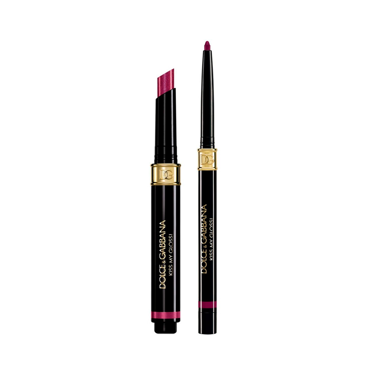 SET LABIAL DOLCE&GABBANA KISS MY GLOSS! BRILLO Y DELINEADOR LABIAL 06 BITE - 2