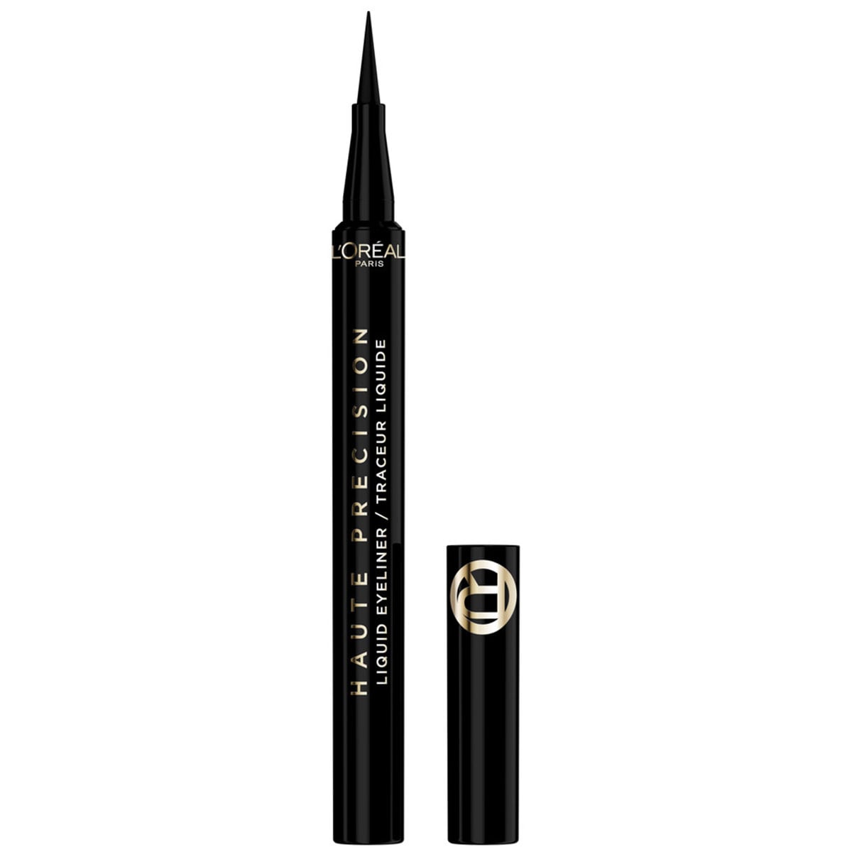 DELINEADOR DE OJOS L`OREAL HAUTE PRECISION BLACK SILK 010 - 1