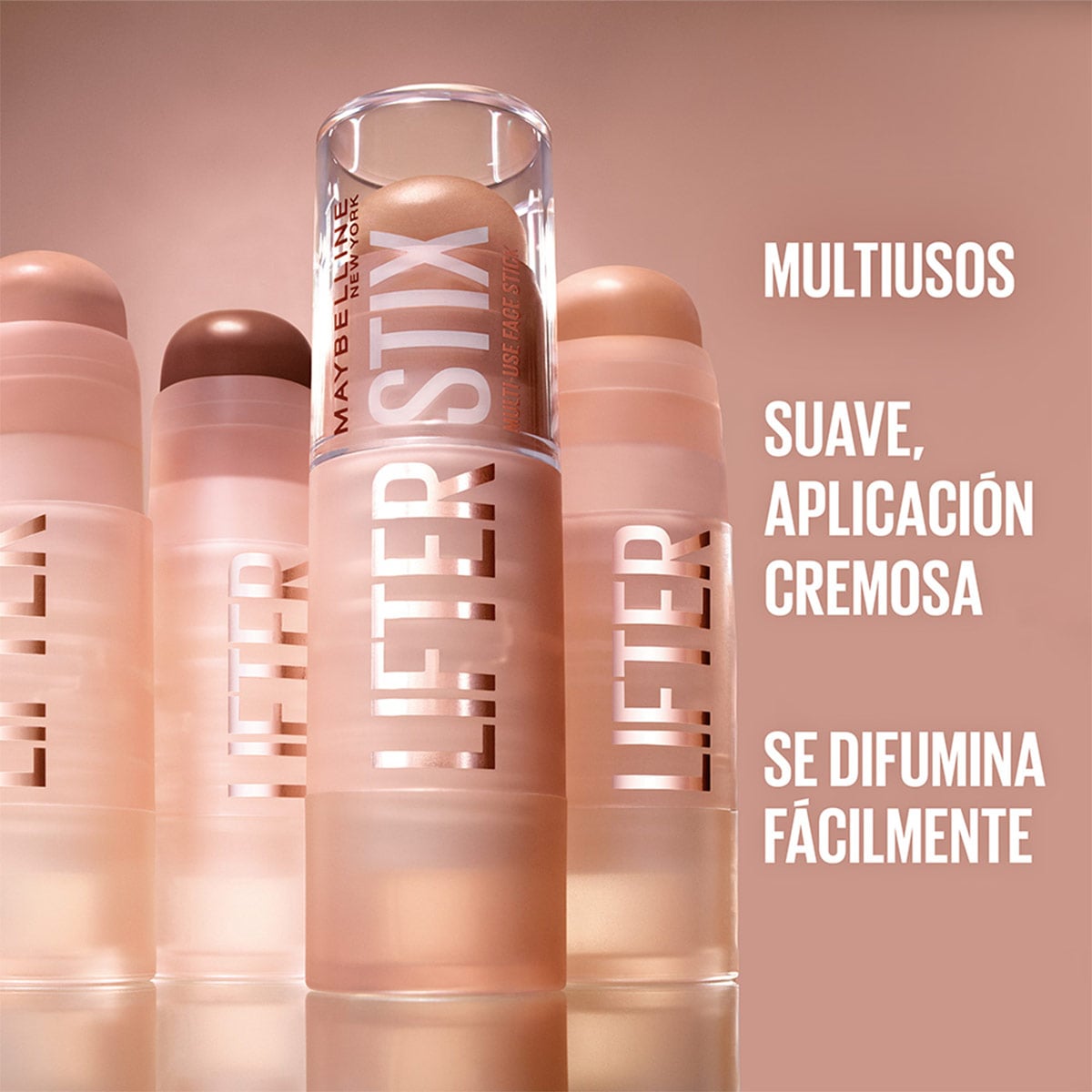 BARRA DE MAQUILLAJE MAYBELLINE LIFTER STIX TONO 10 - 4