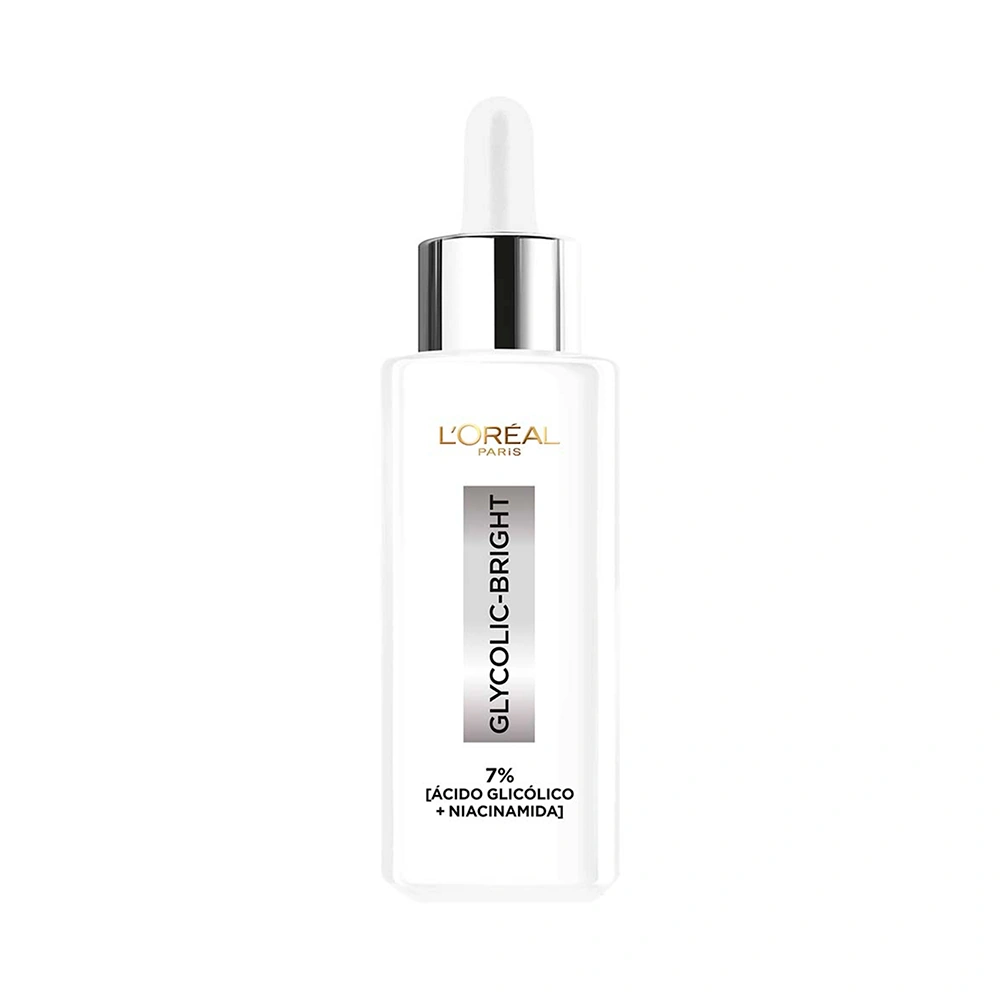 PACK L'ORÉAL SÉRUM ROSTRO + SÉRUM OJOS GLYCOLIC BRIGHT - 5